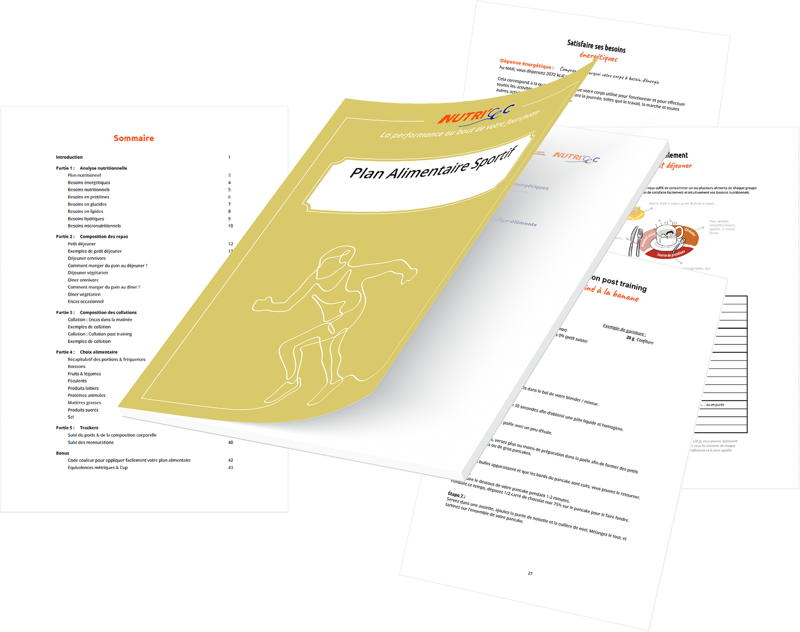 Plan alimentaire - sportif