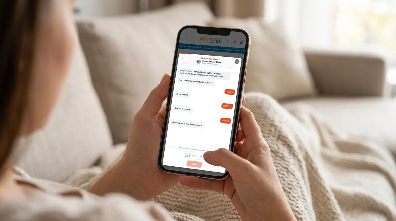 Bilan Nutritionnel (smartphone) OFFERT - NutriCEC