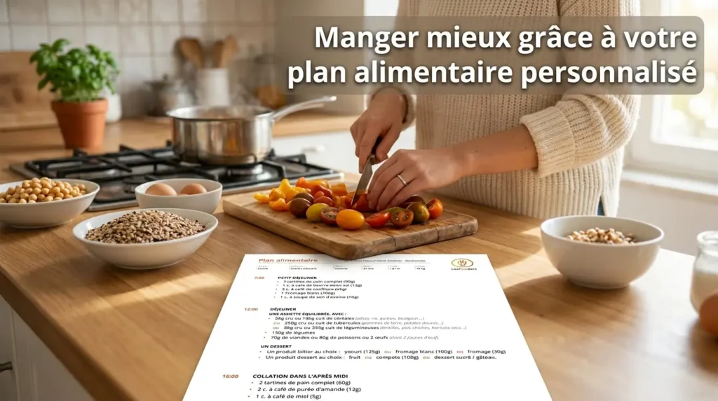 Plan alimentaire personnalisé
